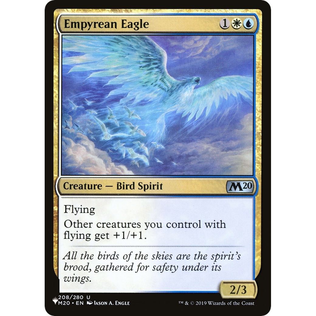 Image for Empyrean Eagle (208/280) (LIST) - Magic: The Gathering