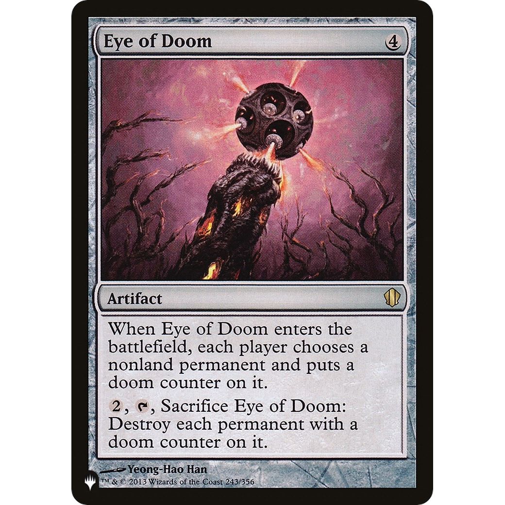 Image for Eye of Doom (243/356) (LIST) - Magic: The Gathering