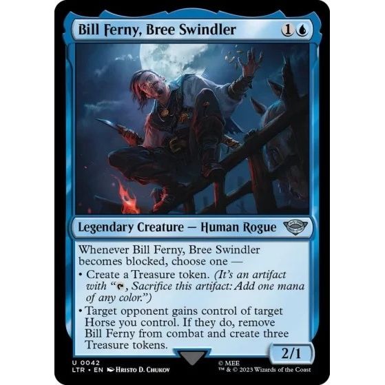 Image for Bill Ferny, Bree Swindler (42) (LTR) - Magic: The Gathering