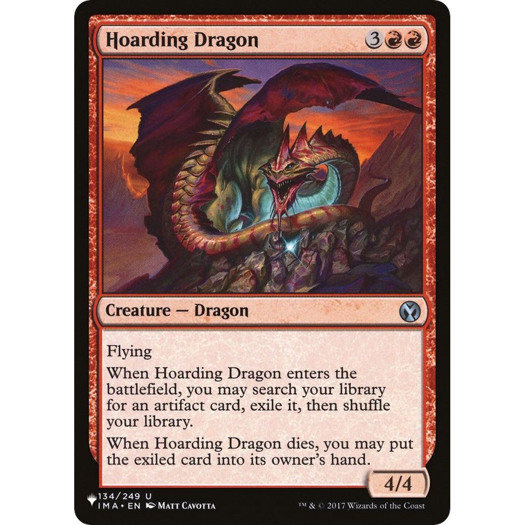 Image for Hoarding Dragon (134/249) (LIST) - Magic: The Gathering