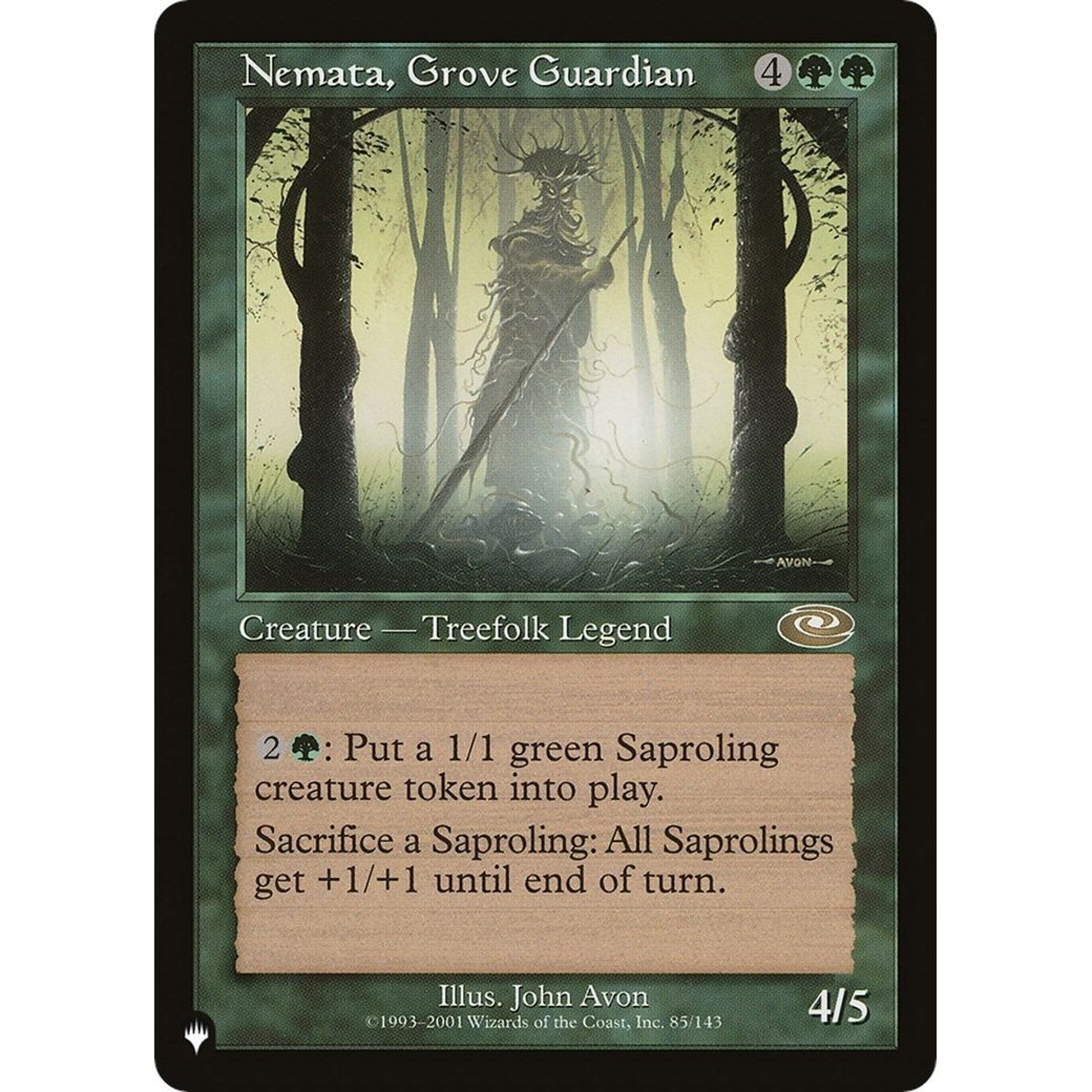Image for Nemata, Grove Guardian (85/143) (LIST) - Magic: The Gathering