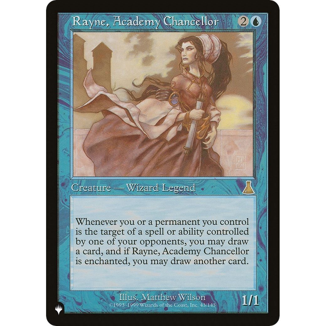 Image for Rayne, Academy Chancellor (43/143) (LIST) - Magic: The Gathering