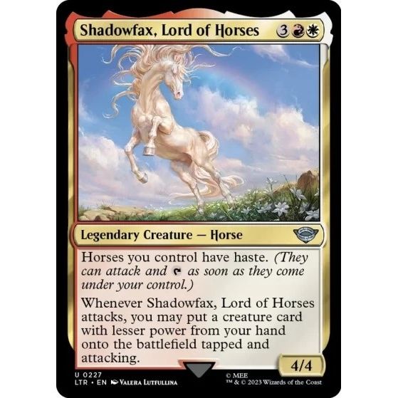 Image for Shadowfax, Lord of Horses (227) (LTR) - Magic: The Gathering