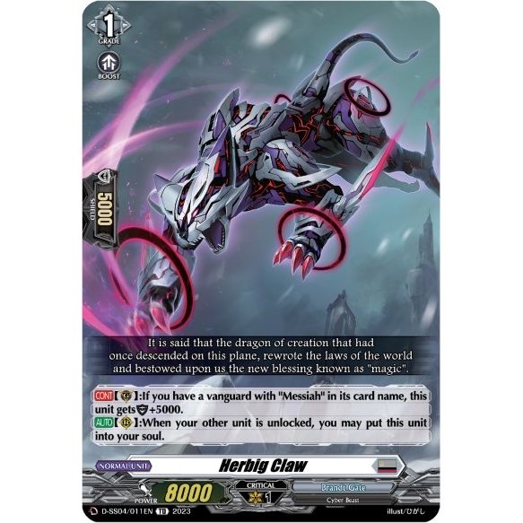 Image for Herbig Claw (D-SS04/011EN) (SS04) - Cardfight Vanguard