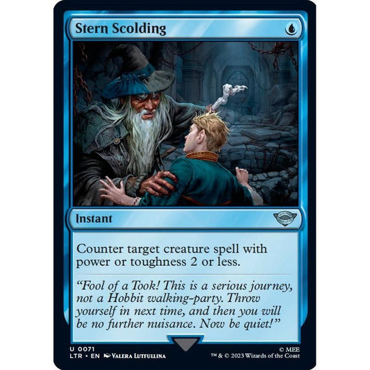 Image for Stern Scolding (71) (LTR) - Magic: The Gathering