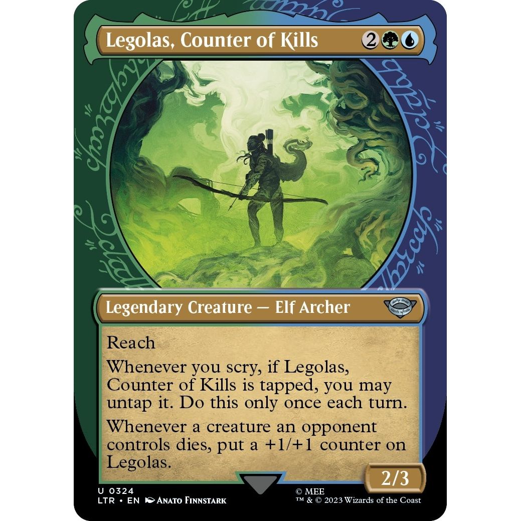 Image for Legolas, Counter of Kills (Showcase) (324) (LTR) - Magic: The Gathering