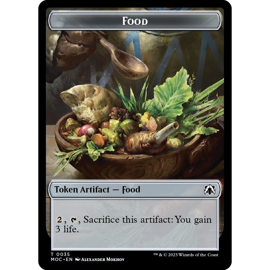 Image for Food Token (35) (MOC) - Magic: The Gathering