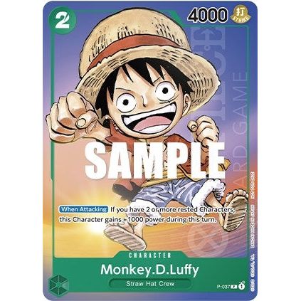 Image for Monkey.D.Luffy (Anime Expo 2023) (P-037) (OP-PR) - One Piece Card Game