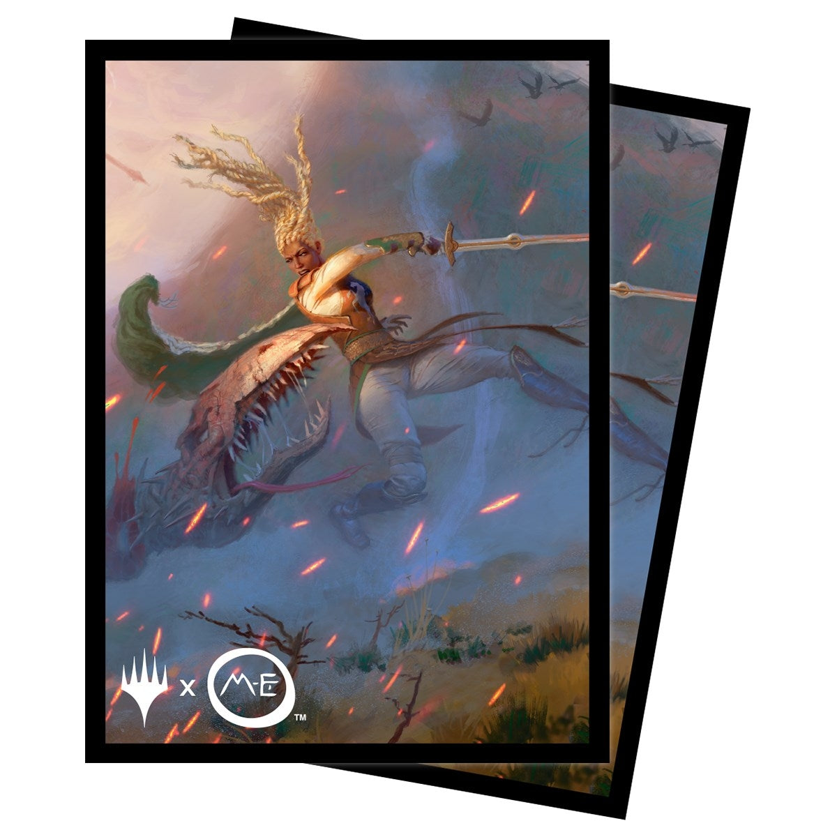 Image for The Lord of the Rings: Tales of Middle-earth Eowyn Standard Deck Protector sleeves for Magic (100-pack) - Card Sleeves