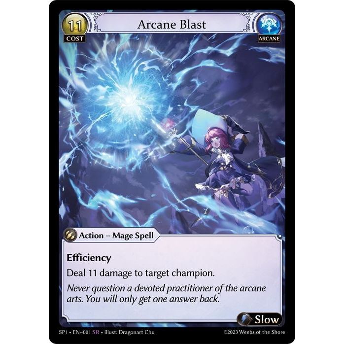 Image for Arcane Blast (001) (SP1) - Grand Archive TCG