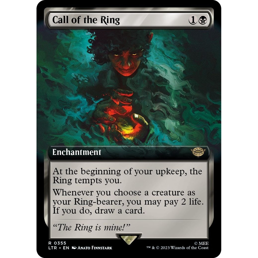 Image for Call of the Ring (Extended Art) (355) (LTR) - Magic: The Gathering