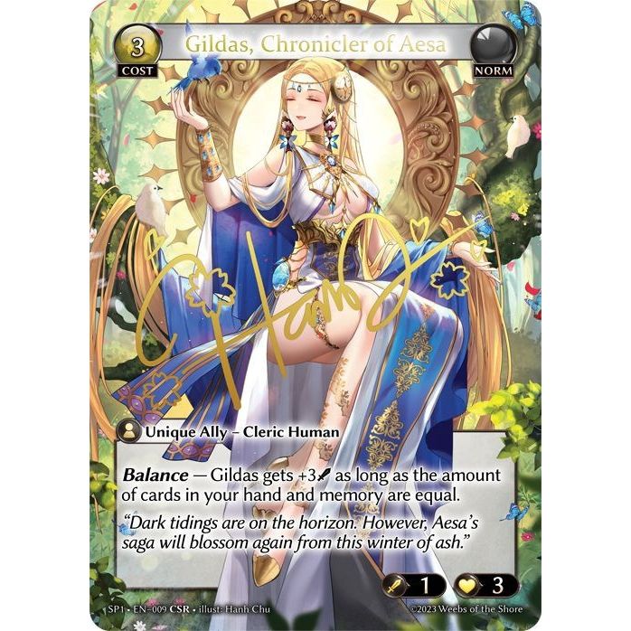 Image for Gildas, Chronicler of Aesa (CSR) (009) (SP1) - Grand Archive TCG