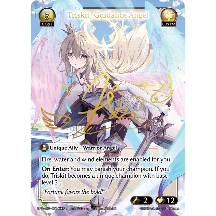 Image for Triskit, Guidance Angel (CSR) (017) (SP1) - Grand Archive TCG