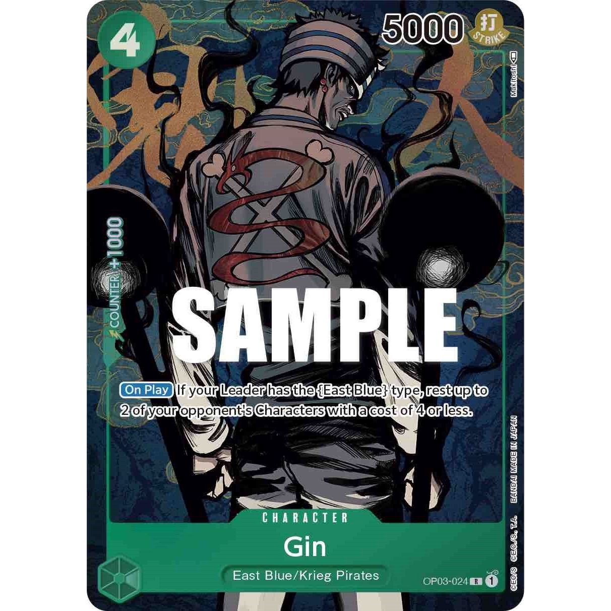 Image for Gin (Alternate Art) (OP03-024) (OP03) - One Piece Card Game