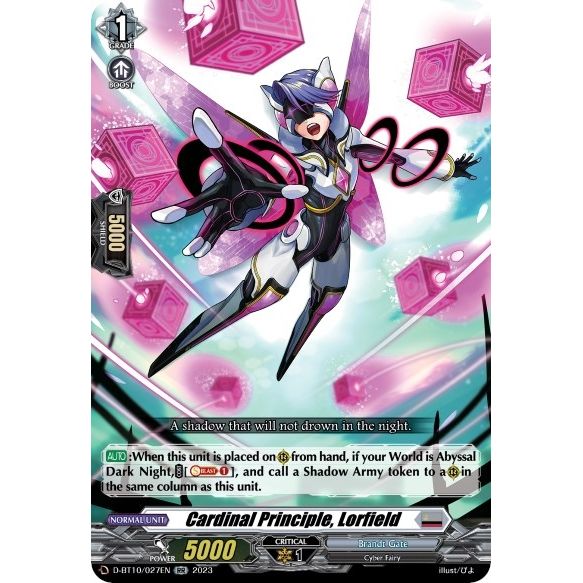 Image for Cardinal Principle, Lorfield (D-BT10/027EN) (D-BT10) - Cardfight Vanguard