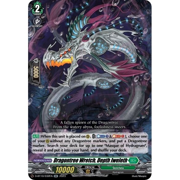 Image for Dragontree Wretch, Depth Iweleth (D-BT10/032EN) (D-BT10) - Cardfight Vanguard