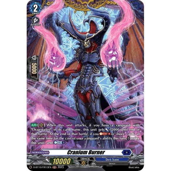 Image for Cranium Burner (FR) (D-BT10/FR13EN) (D-BT10) - Cardfight Vanguard