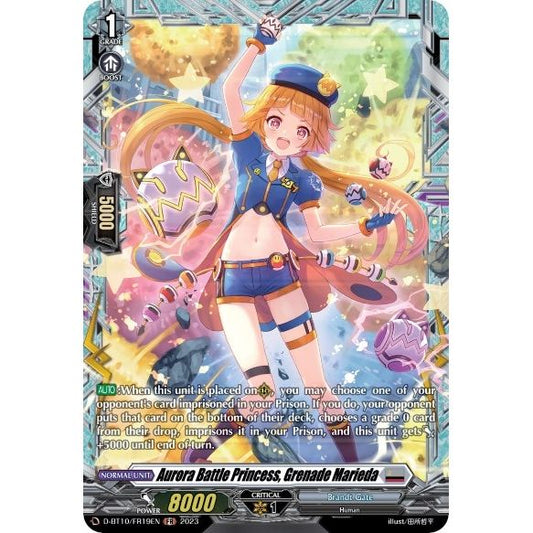 Image for Aurora Battle Princess, Grenade Marieda (FR) (D-BT10/FR19EN) (D-BT10) - Cardfight Vanguard