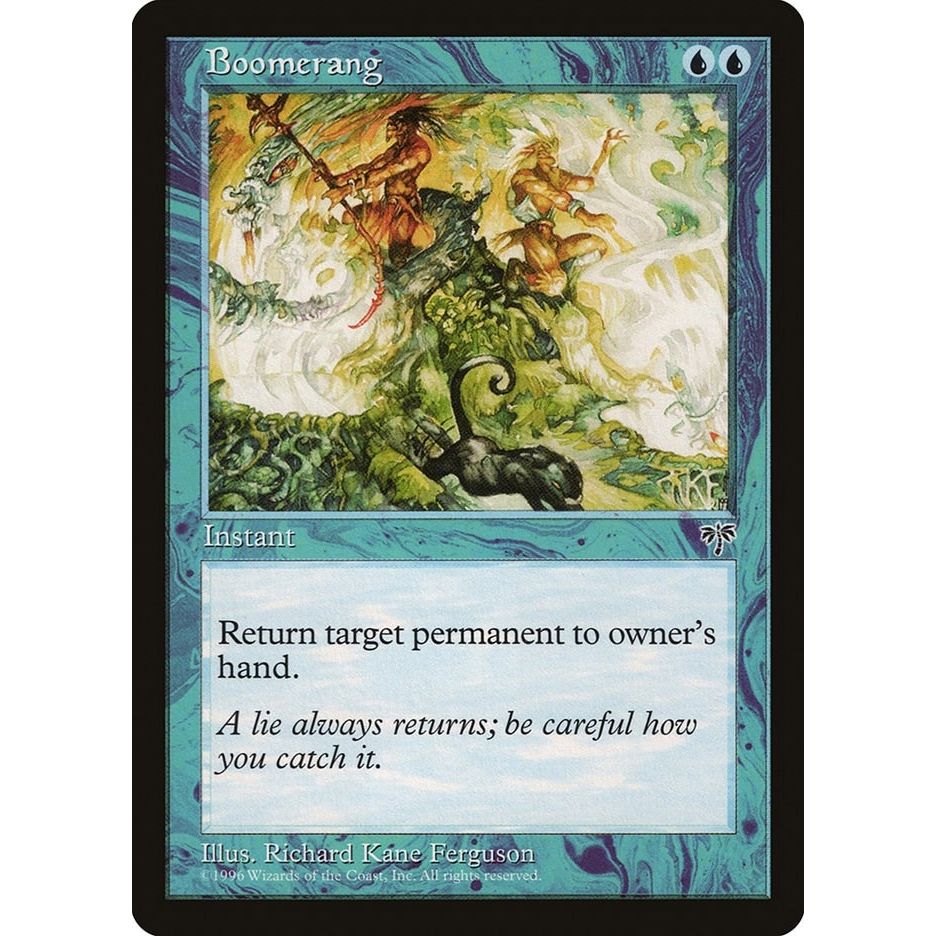 Image for Boomerang (MIR) - Magic: The Gathering