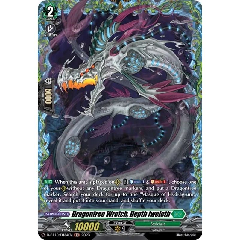 Image for Dragontree Wretch, Depth Iweleth (FR) (D-BT10/FR34EN) (D-BT10) - Cardfight Vanguard
