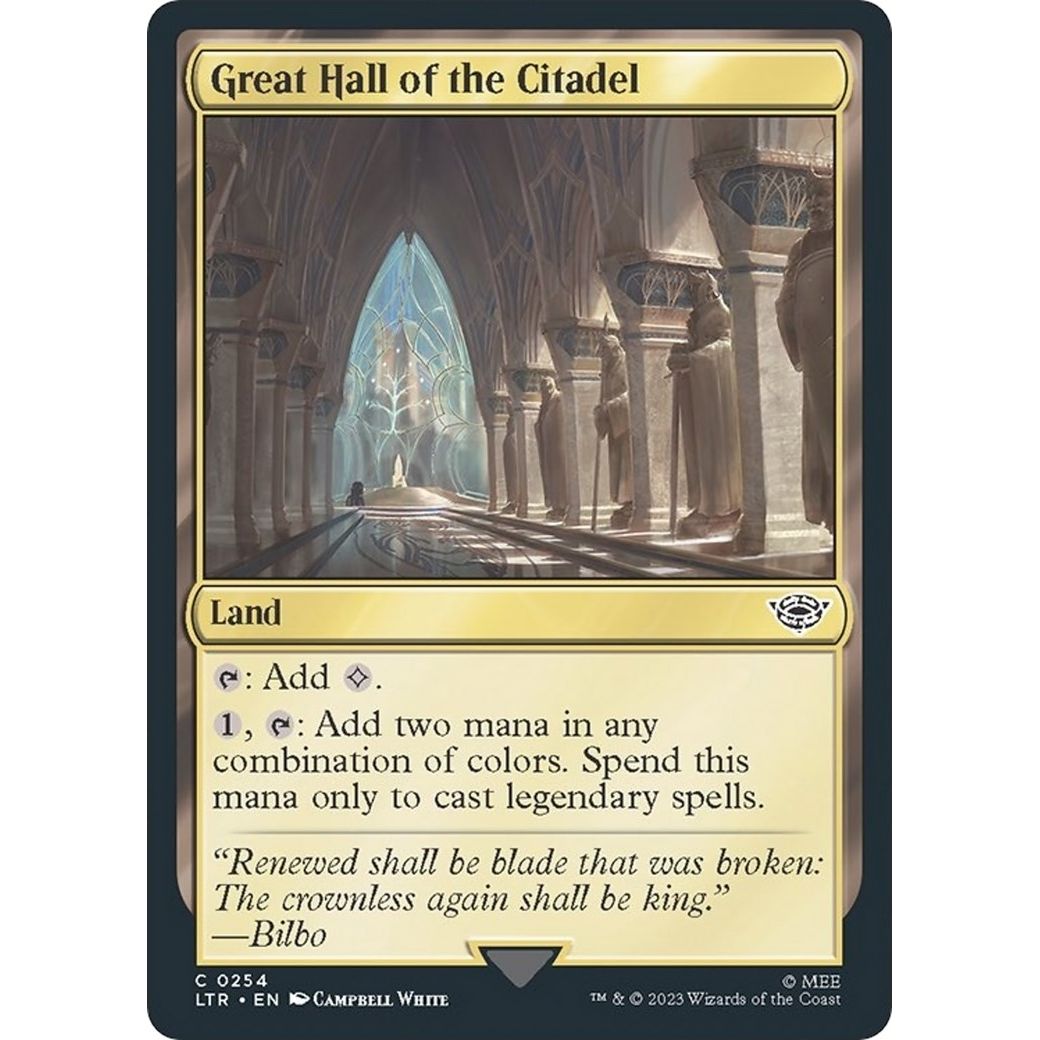 Image for Great Hall of the Citadel (254) (LTR) - Magic: The Gathering