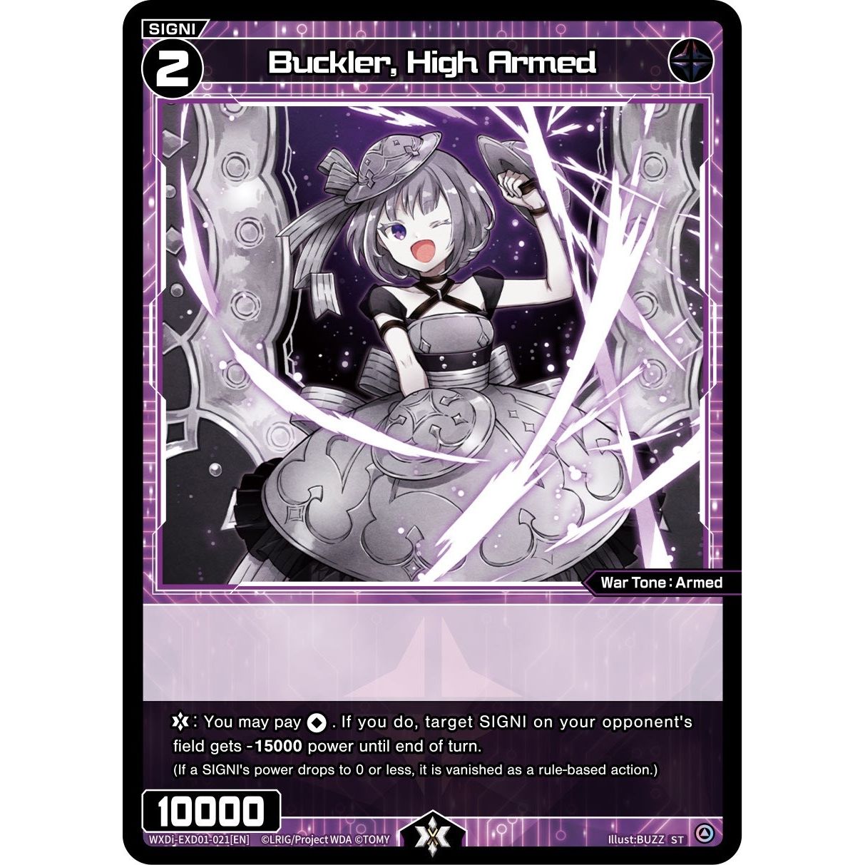 Image for Buckler, High Armed (WXDi-EXD01-021[EN]) (WXDi-EXD01) - WIXOSS
