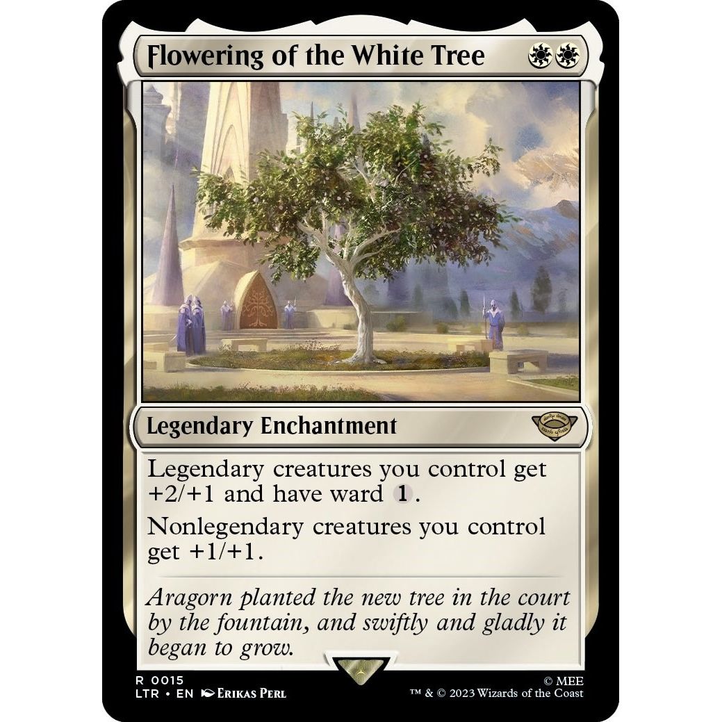 Image for Flowering of the White Tree (15) (LTR) - Magic: The Gathering