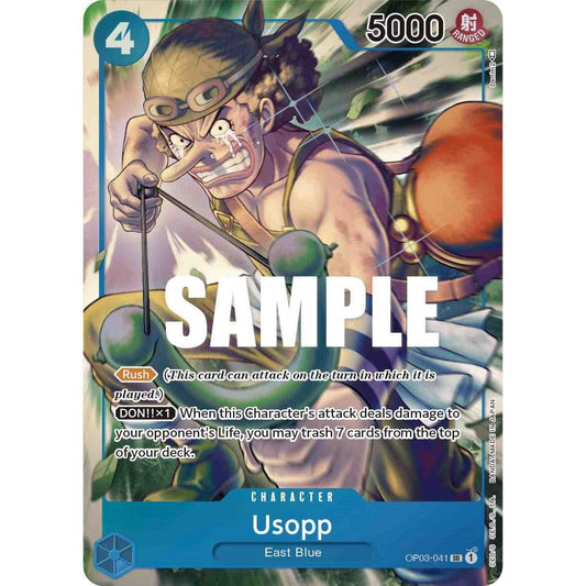 Image for Usopp (Alternate Art) (OP03-041) (OP03) - One Piece Card Game