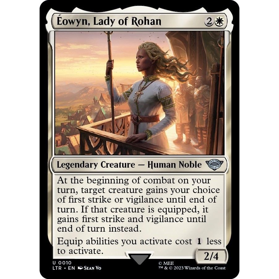 Image for Eowyn, Lady of Rohan (10) (LTR) - Magic: The Gathering