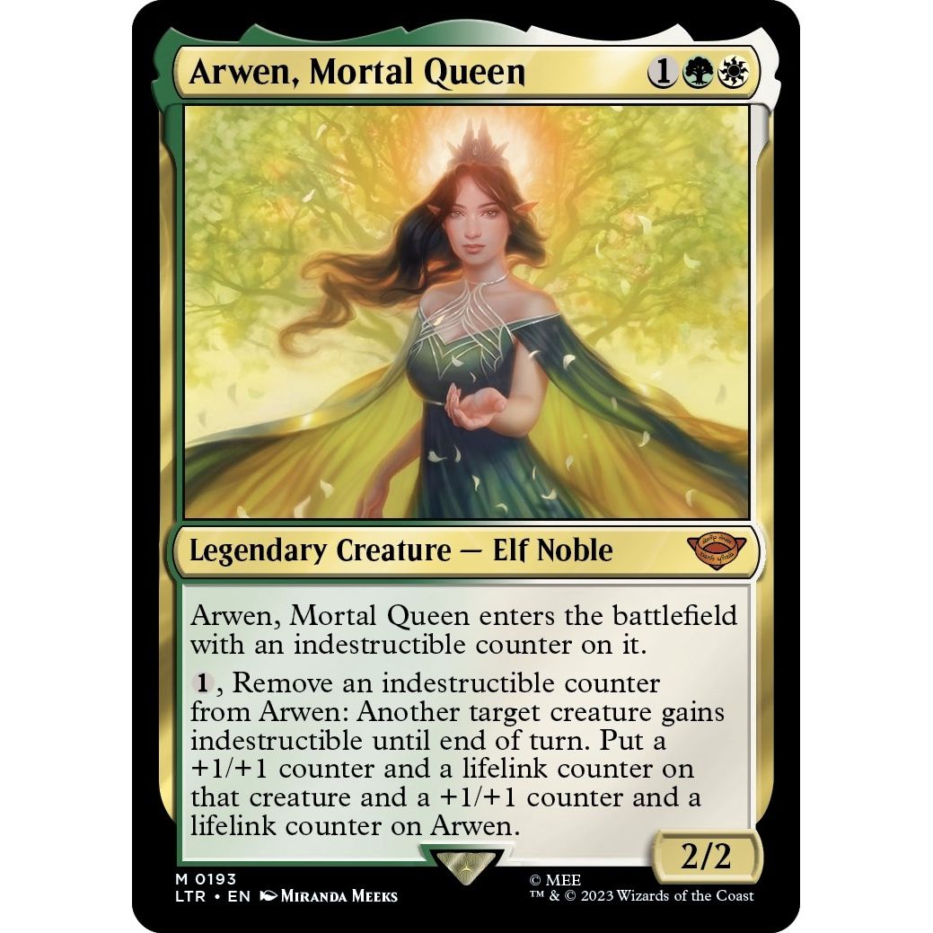 Image for Arwen, Mortal Queen (193) (LTR) - Magic: The Gathering
