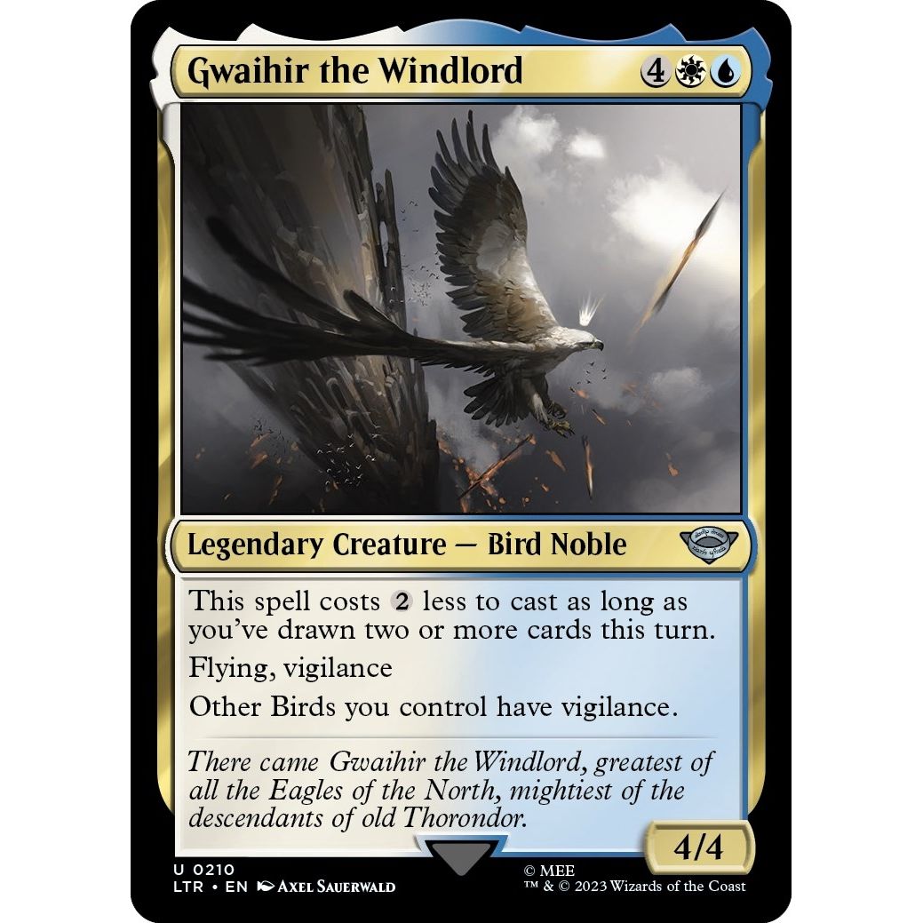 Image for Gwaihir the Windlord (210) (LTR) - Magic: The Gathering