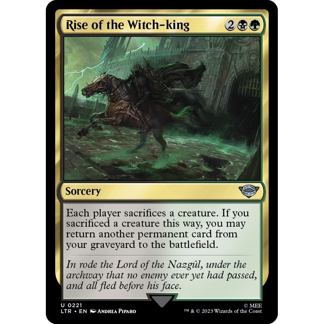 Image for Rise of the Witch-King (221) (LTR) - Magic: The Gathering