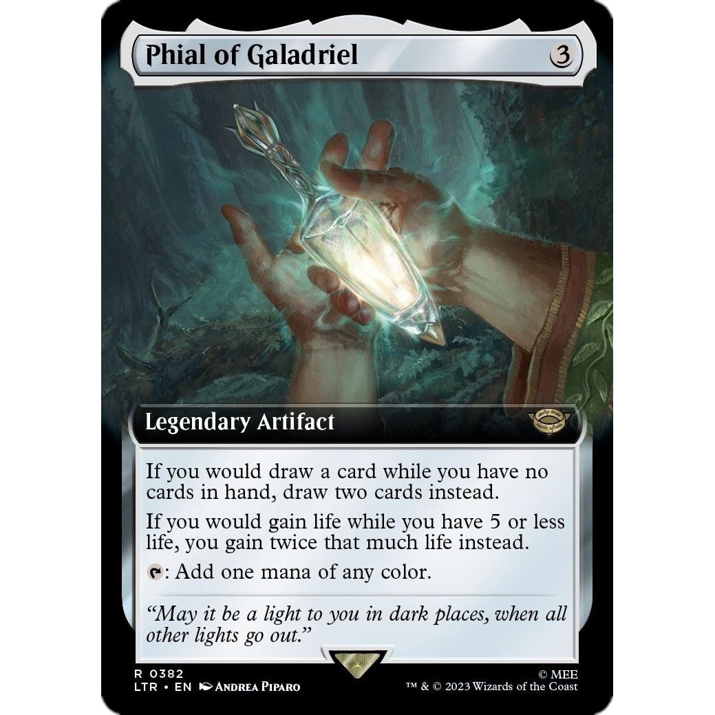 Image for Phial of Galadriel (Extended Art) (382) (LTR) - Magic: The Gathering