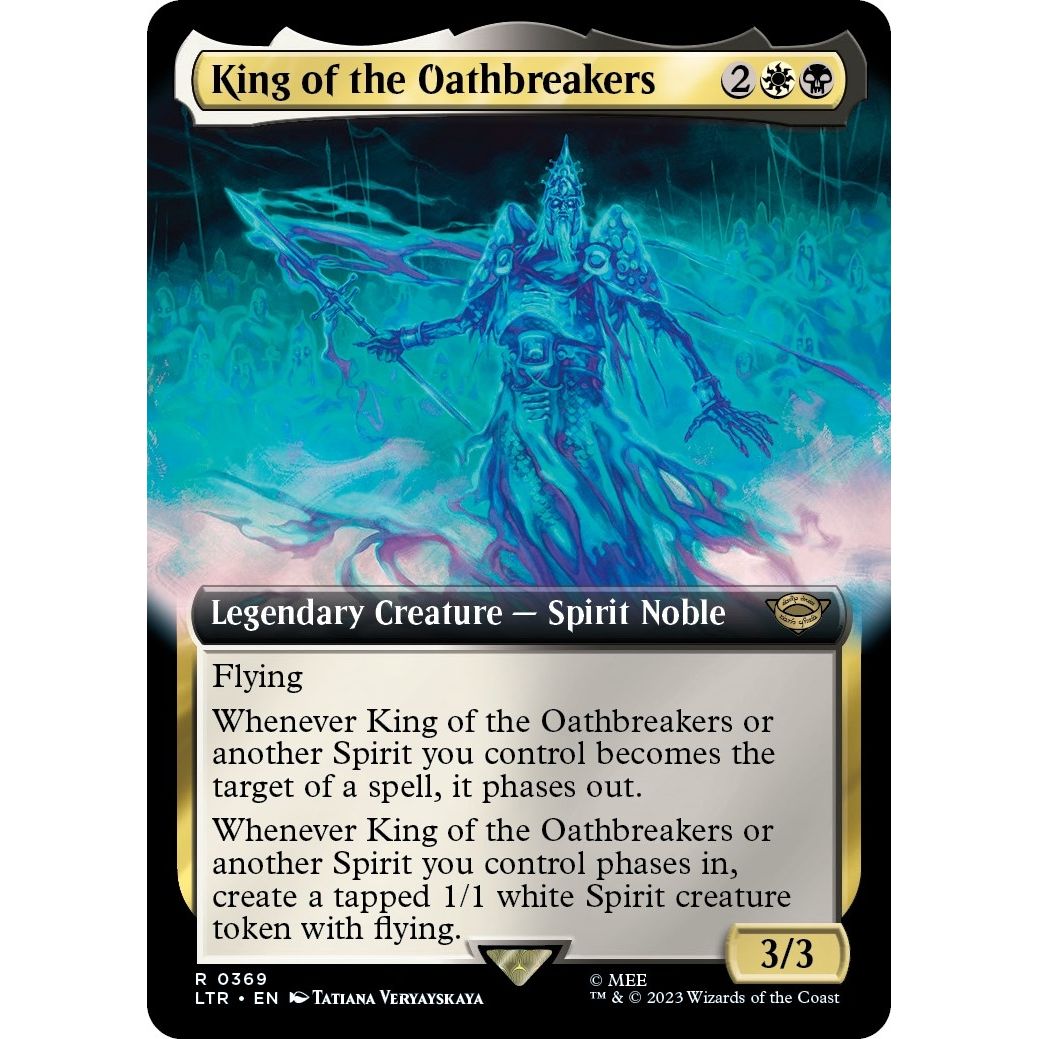 Image for King of the Oathbreakers (Extended Art) (369) (LTR) - Magic: The Gathering