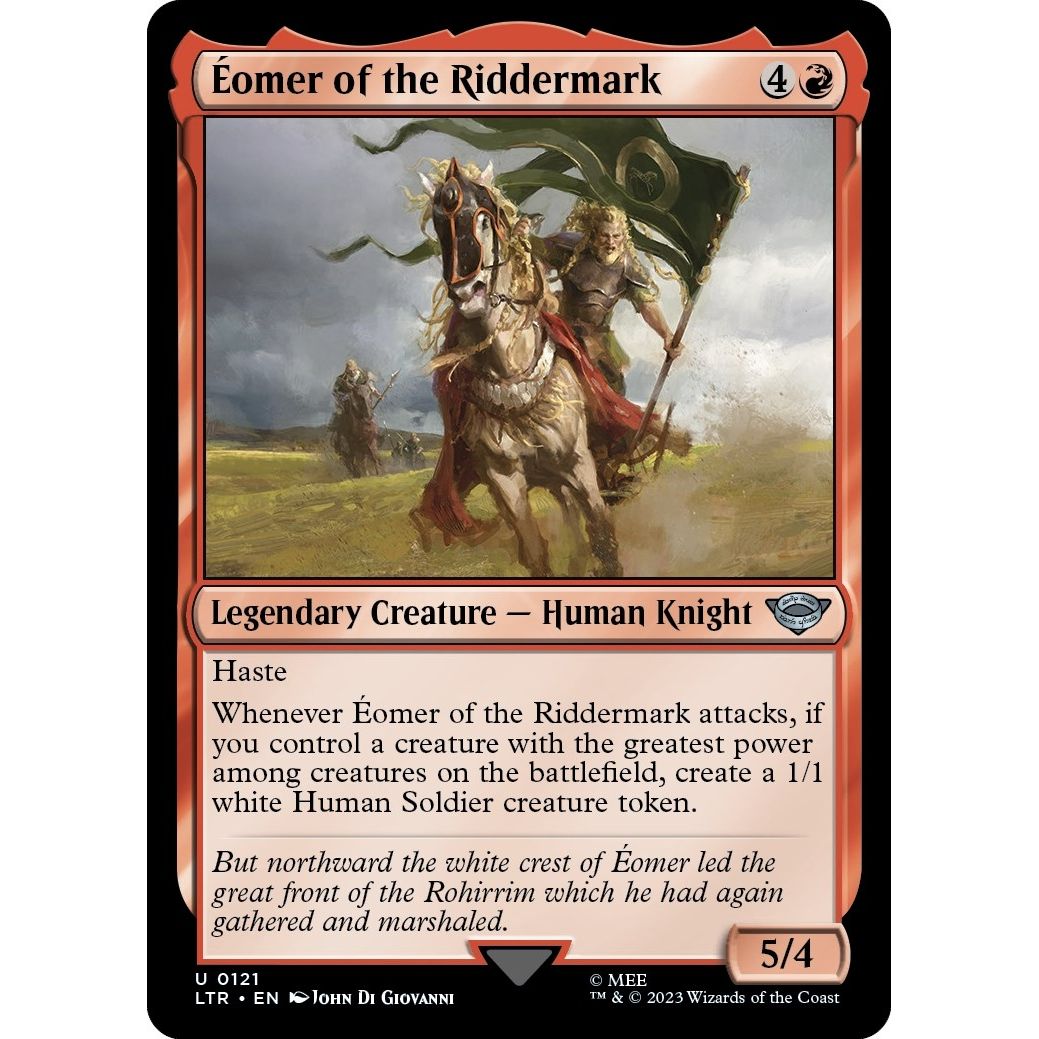 Image for Eomer of the Riddermark (121) (LTR) - Magic: The Gathering