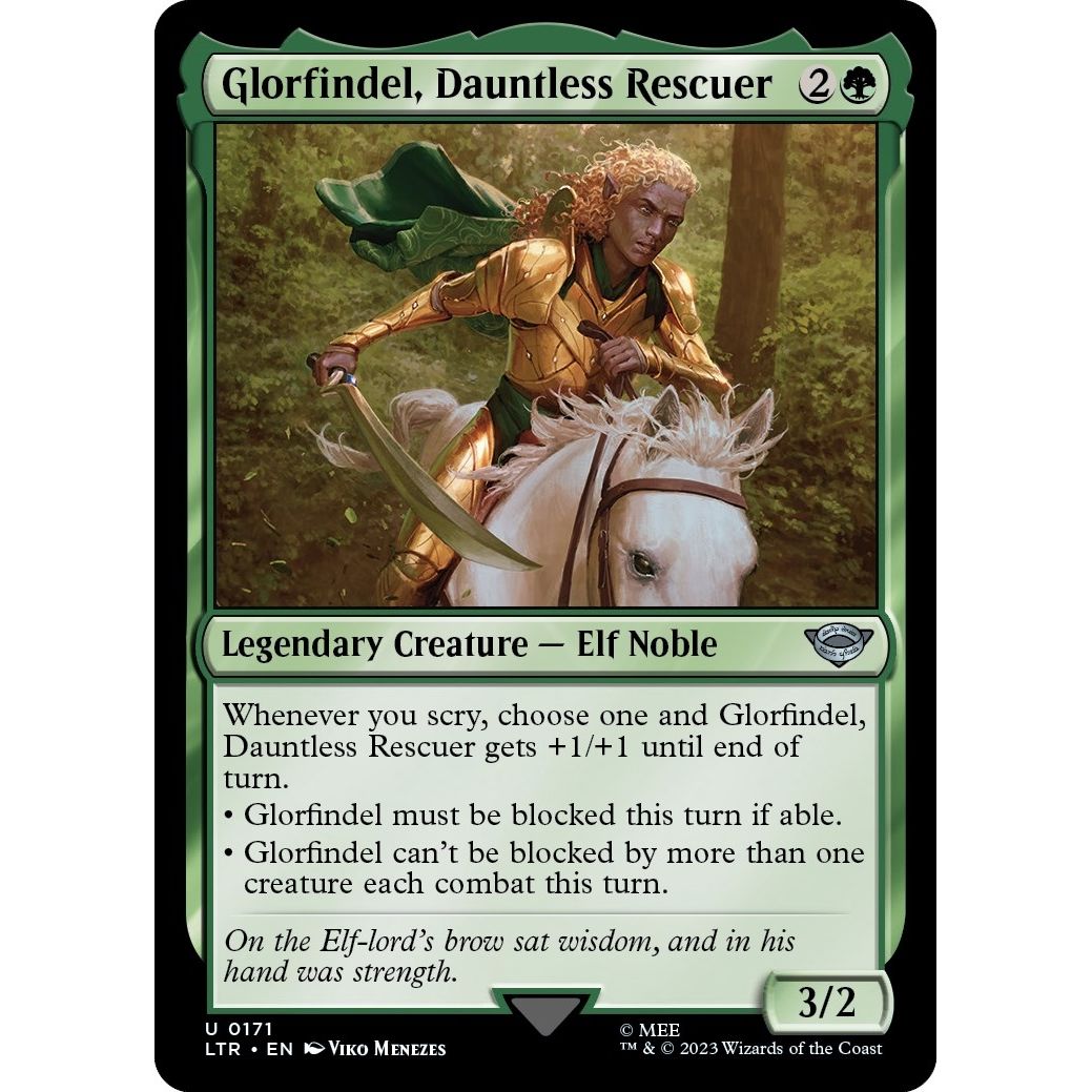 Image for Glorfindel, Dauntless Rescuer (171) (LTR) - Magic: The Gathering