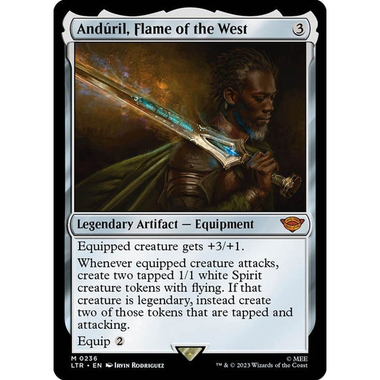 Image for Anduril, Flame of the West (236) (LTR) - Magic: The Gathering