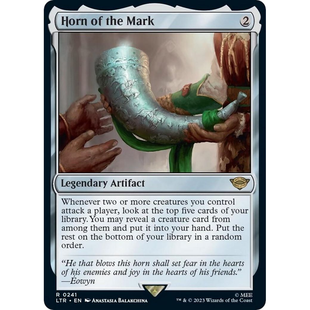 Image for Horn of the Mark (241) (LTR) - Magic: The Gathering
