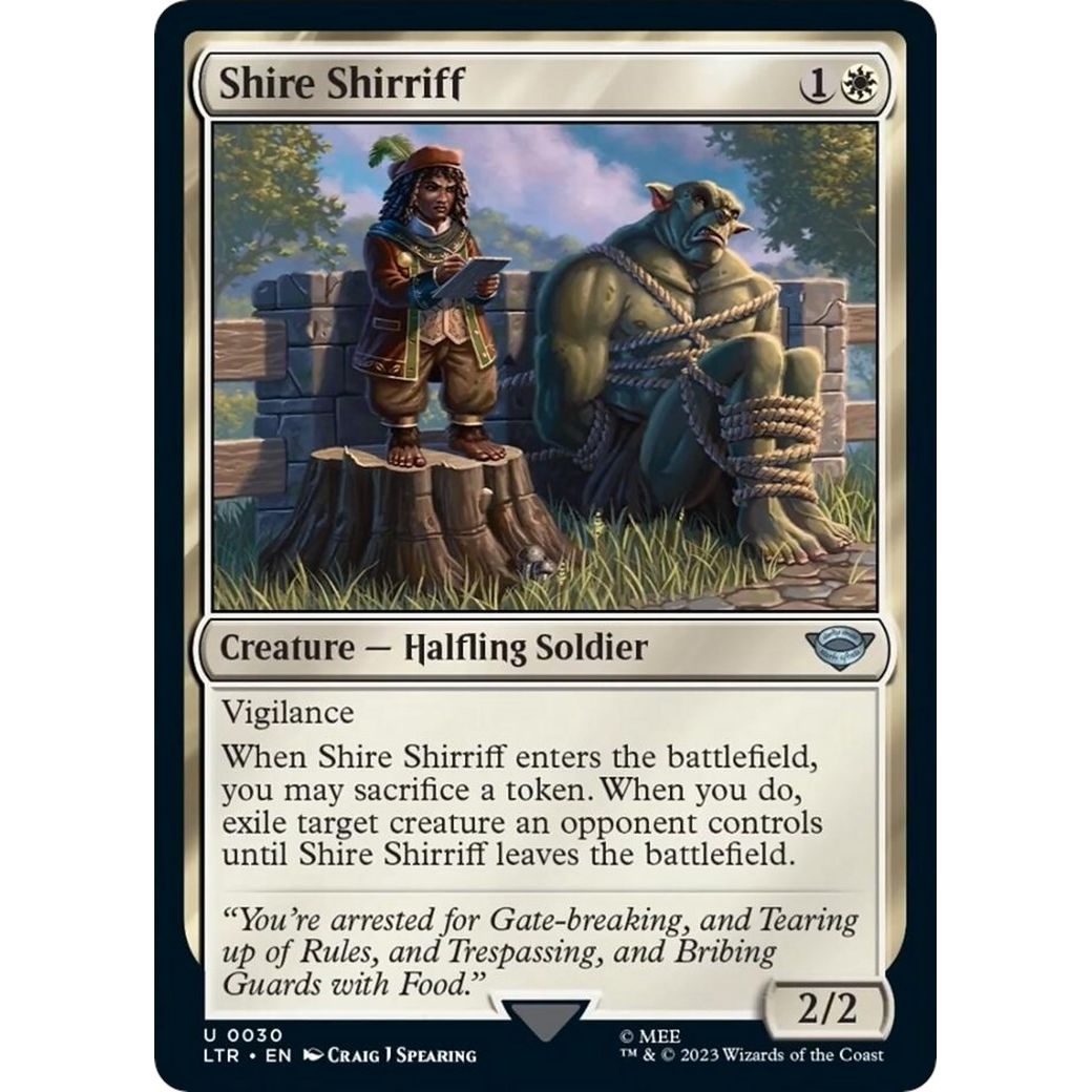 Image for Shire Shirriff (30) (LTR) - Magic: The Gathering