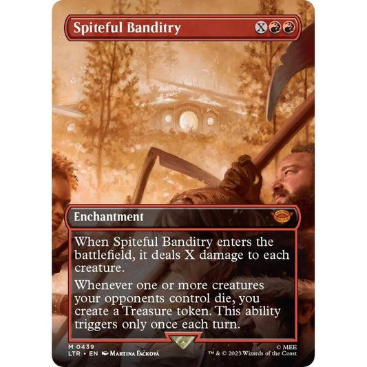 Image for Spiteful Banditry (Borderless) (439) (LTR) - Magic: The Gathering