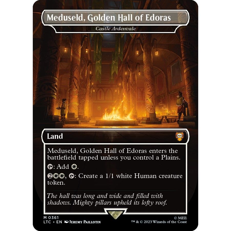 Image for Meduseld, Golden Hall of Edoras - Castle Ardenvale (361) (LTC) - Magic: The Gathering