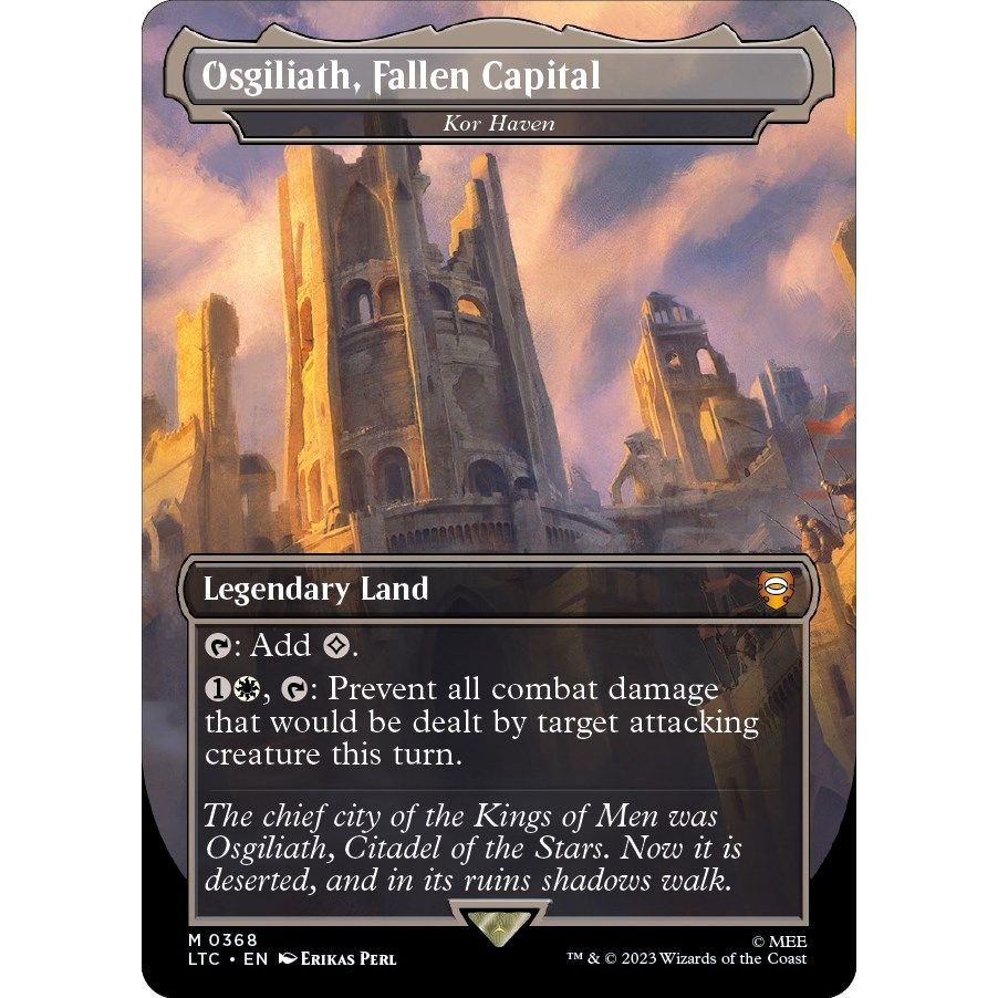 Image for Osgiliath, Fallen Capital - Kor Haven (368) (LTC) - Magic: The Gathering