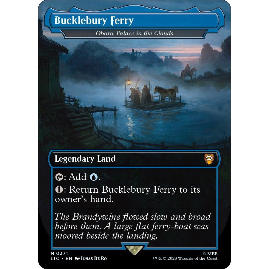 Image for Bucklebury Ferry - Oboro, Palace in the Clouds (371) (LTC) - Magic: The Gathering