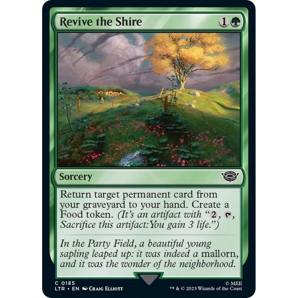 Image for Revive the Shire (185) (LTR) - Magic: The Gathering