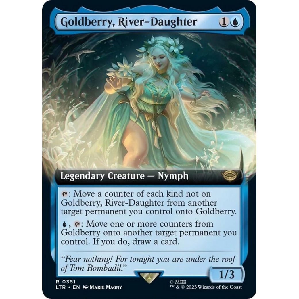 Image for Goldberry, River-Daughter (Extended Art) (351) (LTR) - Magic: The Gathering