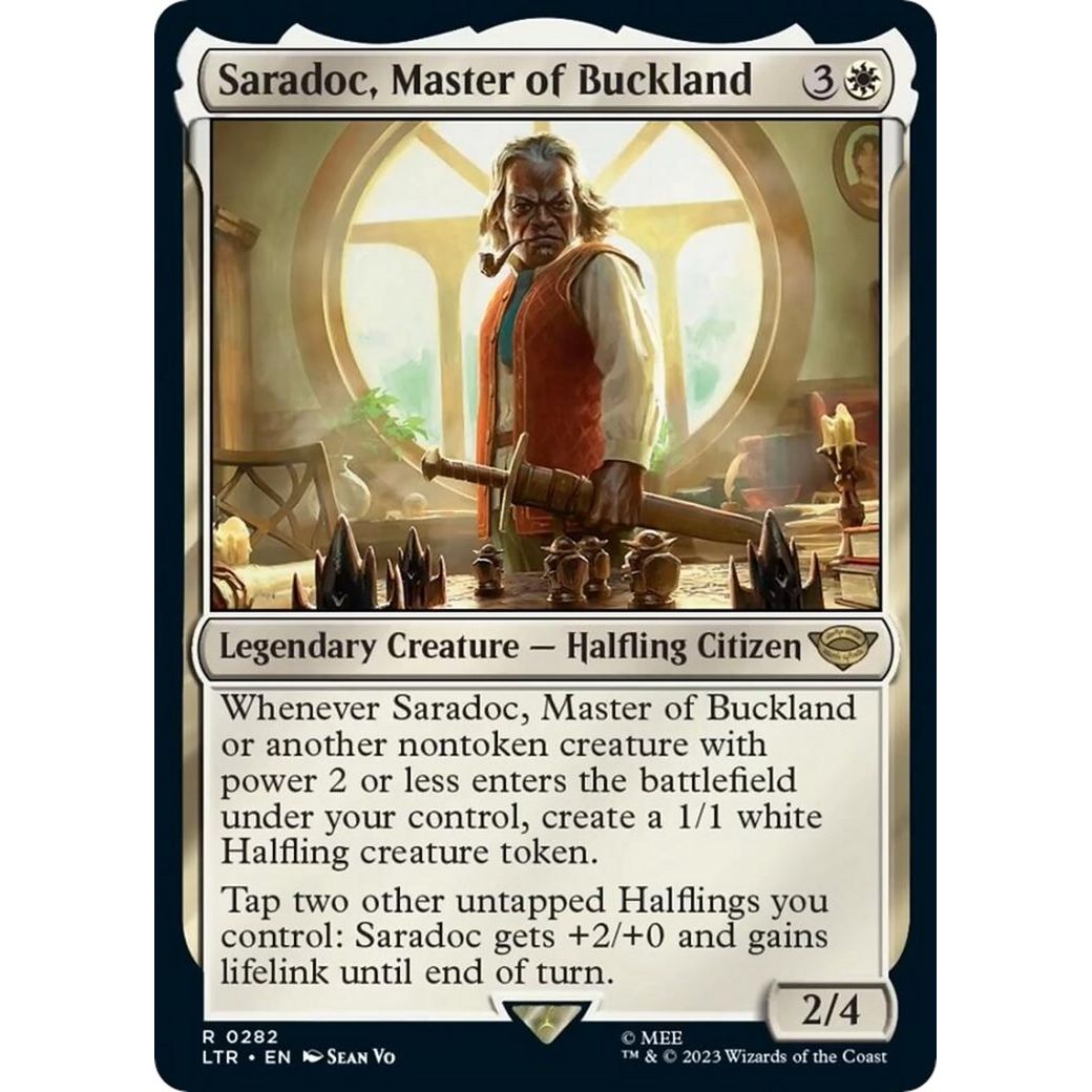 Image for Saradoc, Master of Buckland (282) (LTR) - Magic: The Gathering