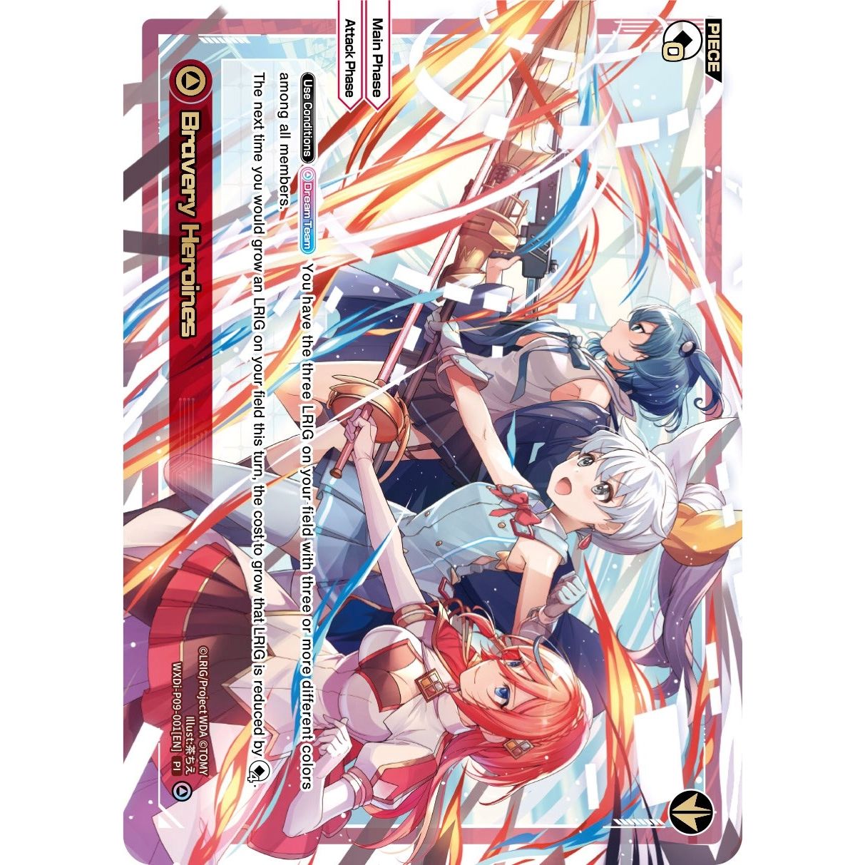 Image for Bravery Heroines (WXDi-P09-001[EN]) (WXDi-P09) - WIXOSS