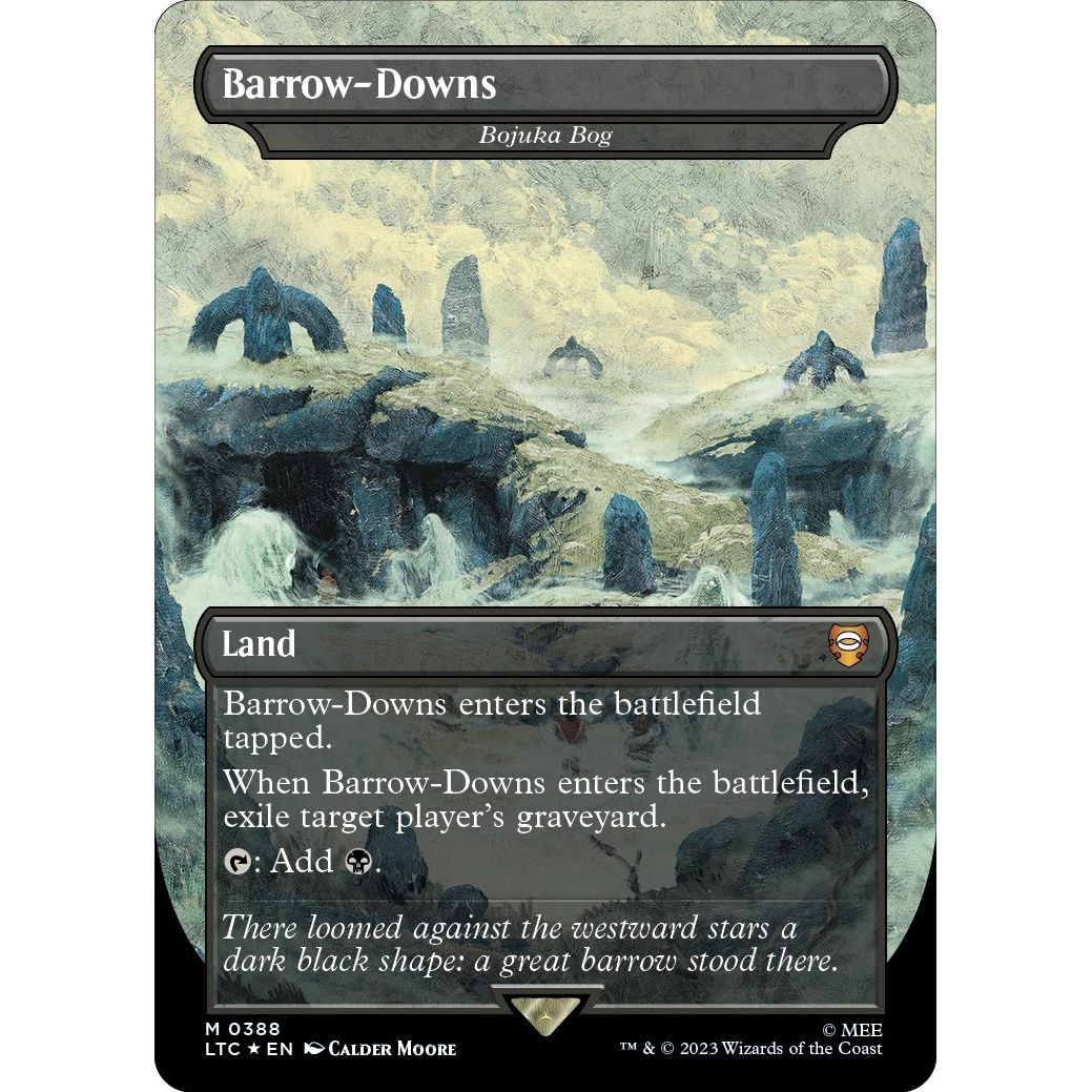 Image for Barrow-Downs - Bojuka Bog (Surge Foil) (388) (LTC) - Magic: The Gathering