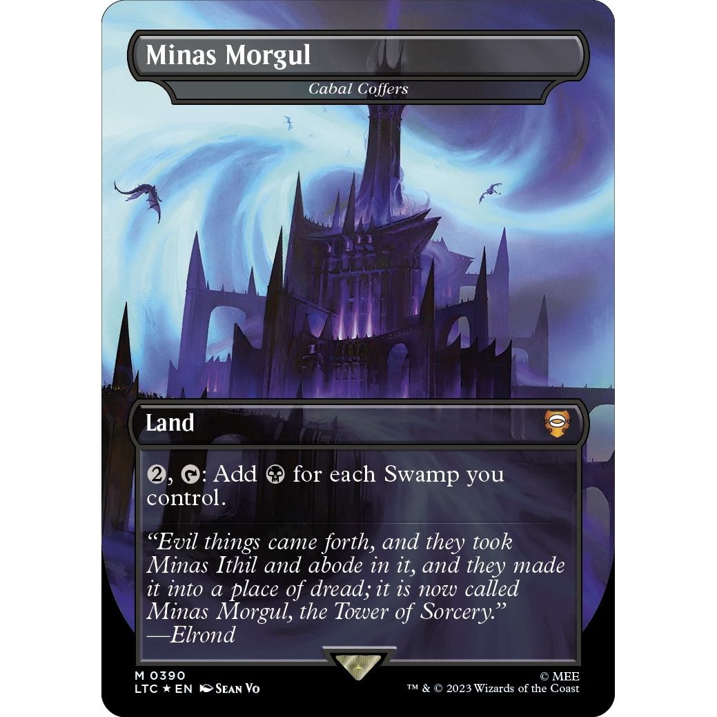 Image for Minas Morgul - Cabal Coffers (Surge Foil) (390) (LTC) - Magic: The Gathering