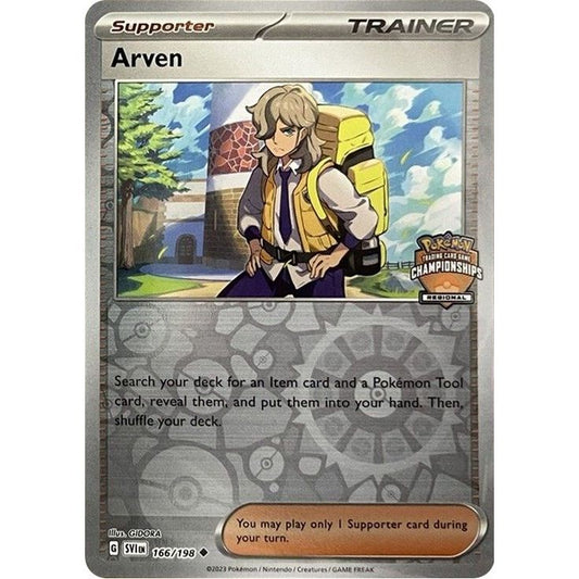 Image for Arven - 166/198 (Regional Championships) (166/198) (PR) - Pokemon